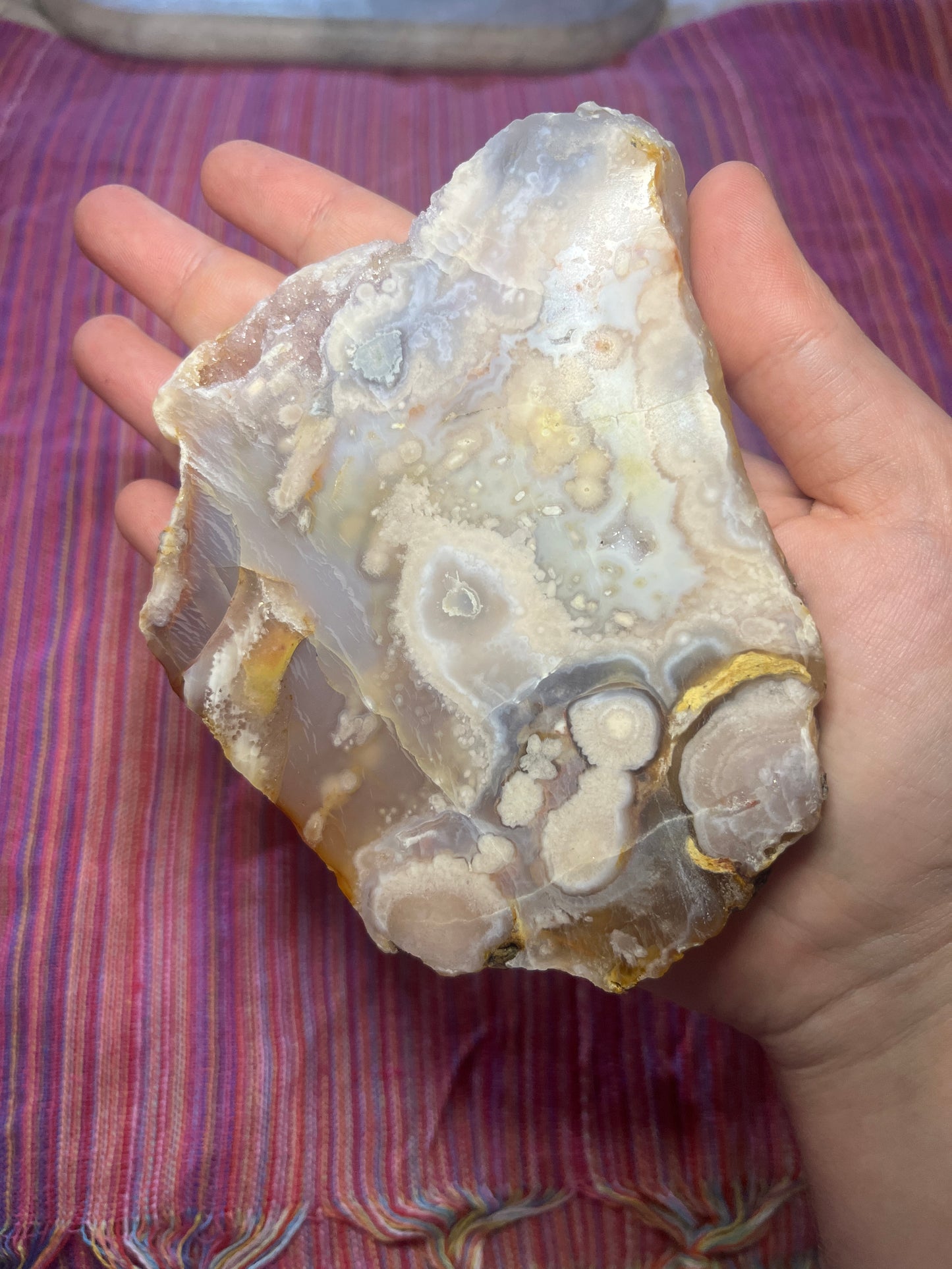 Flower Agate Slab