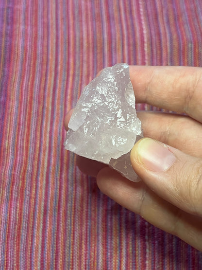Rose Quartz Raw Piece