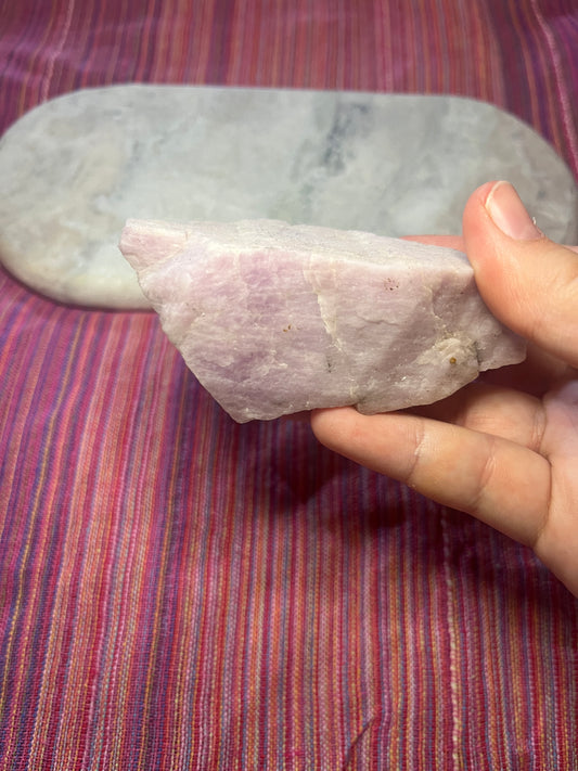 Raw Kunzite Piece