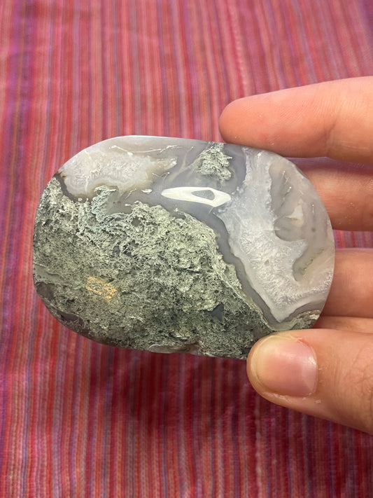 Moss Agate Palmstone