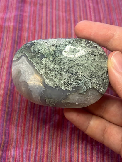 Moss Agate Palmstone